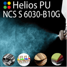 NCS S 6030-B10G шовковисто матова, 1 компонентна високоеластична поліуретанова емаль HELIOS PU - 1кг