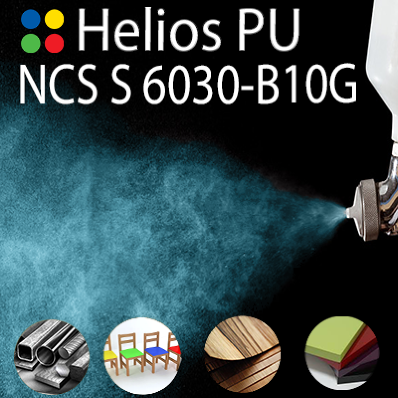 NCS S 6030-B10G шовковисто матова, 1 компонентна високоеластична поліуретанова емаль HELIOS PU - 1кг NCS S 6030-B10G шовковисто матова, 1 компонентна високоеластична поліуретанова емаль HELIOS PU - 1кг