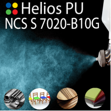 NCS S 7020-B10G шовковисто матова, 1 компонентна високоеластична поліуретанова емаль HELIOS PU - 1кг