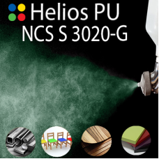 NCS S 3020-G шовковисто матова, 1 компонентна високоеластична поліуретанова емаль HELIOS PU - 1кг