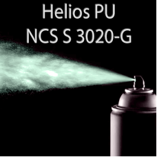Аерозольна NCS S 3020-G шовковисто матова, 1 компонентна поліуретанова емаль HELIOS PU - 400мл
