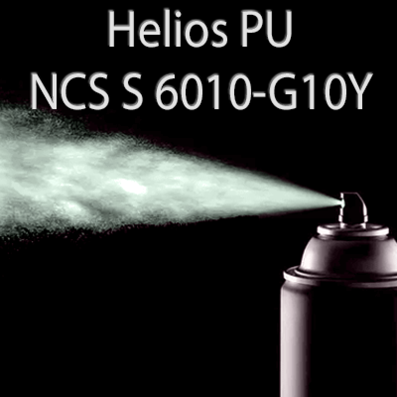 Аерозольна NCS S 6010-G10Y шовковисто матова, 1 компонентна поліуретанова емаль HELIOS PU - 400мл Аерозольна NCS S 6010-G10Y шовковисто матова, 1 компонентна поліуретанова емаль HELIOS PU - 400мл
