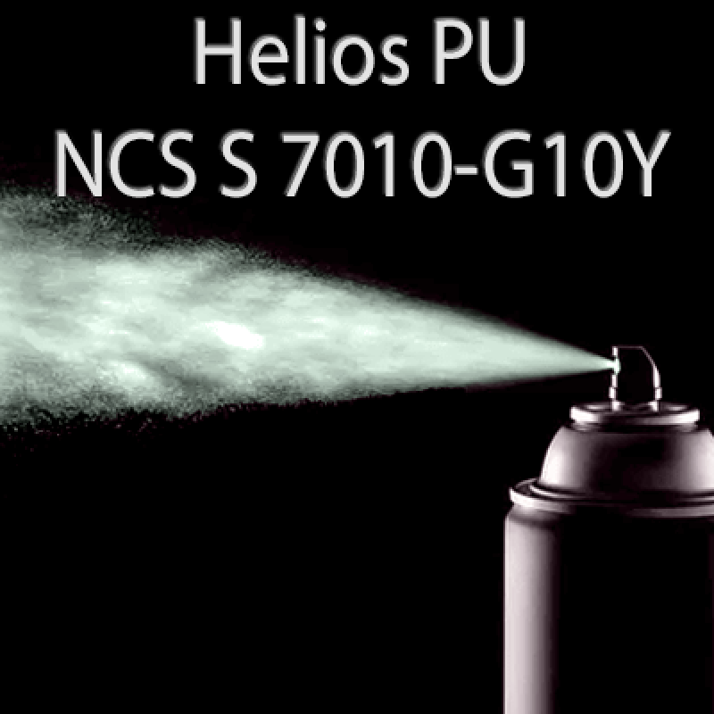 Аерозольна NCS S 7010-G10Y шовковисто матова, 1 компонентна поліуретанова емаль HELIOS PU - 400мл