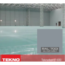 Епоксидна фарба для бетонної підлоги Teknobond 600 світло сіра (RAL 7001) - 20 кг
