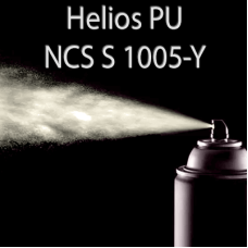 Аерозольна NCS S 1005-Y шовковисто матова, 1 компонентна поліуретанова емаль HELIOS PU - 400мл