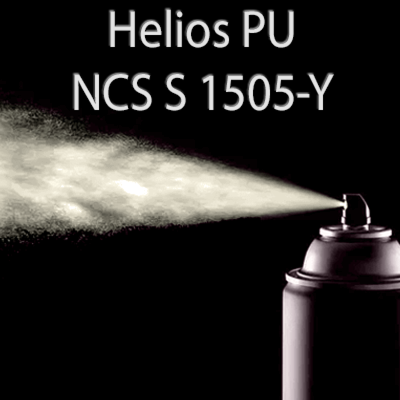 Аерозольна NCS S 1505-Y шовковисто матова, 1 компонентна поліуретанова емаль HELIOS PU - 400мл Аерозольна NCS S 1505-Y шовковисто матова, 1 компонентна поліуретанова емаль HELIOS PU - 400мл