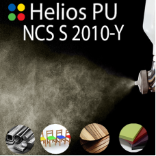 NCS S 2010-Y шовковисто матова, 1 компонентна високоеластична поліуретанова емаль HELIOS PU - 1кг