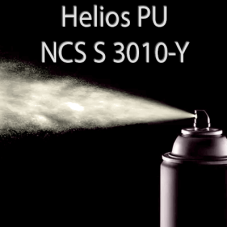 Аерозольна NCS S 3010-Y шовковисто матова, 1 компонентна поліуретанова емаль HELIOS PU - 400мл