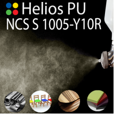 NCS S 1005-Y10R шовковисто матова, 1 компонентна високоеластична поліуретанова емаль HELIOS PU - 1кг