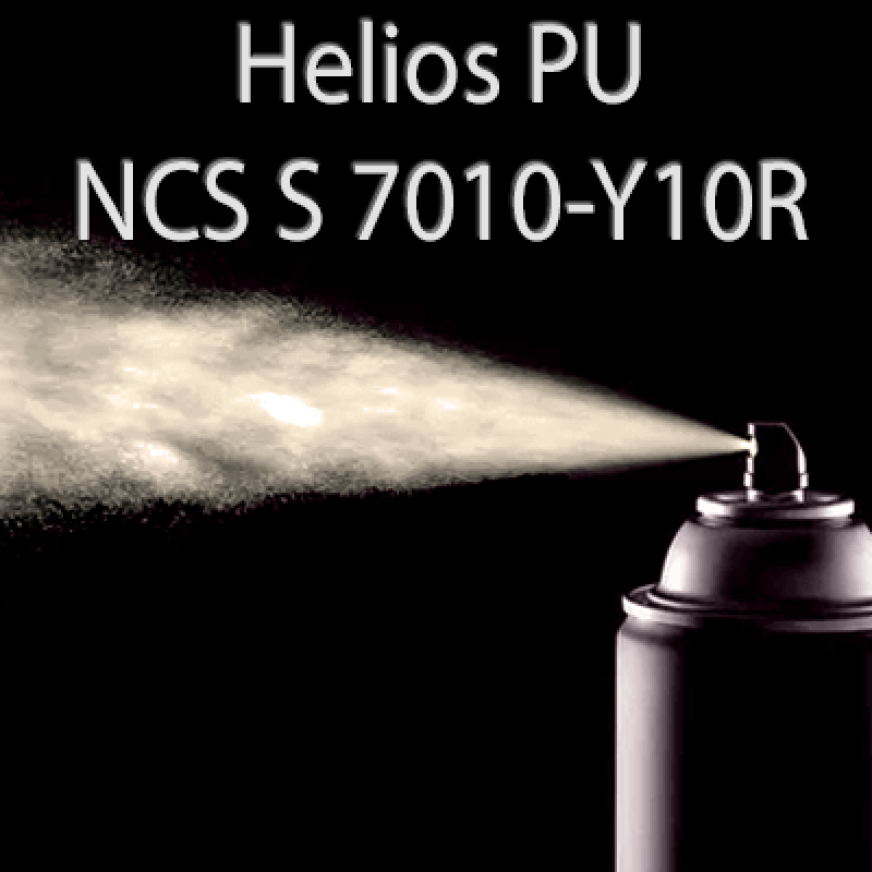 Аерозольна NCS S 7010-Y10R шовковисто матова, 1 компонентна поліуретанова емаль HELIOS PU - 400мл