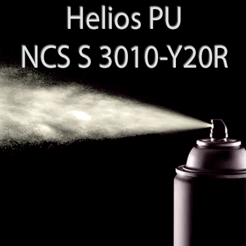 Аерозольна NCS S 3010-Y20R шовковисто матова, 1 компонентна поліуретанова емаль HELIOS PU - 400мл Аерозольна NCS S 3010-Y20R шовковисто матова, 1 компонентна поліуретанова емаль HELIOS PU - 400мл
