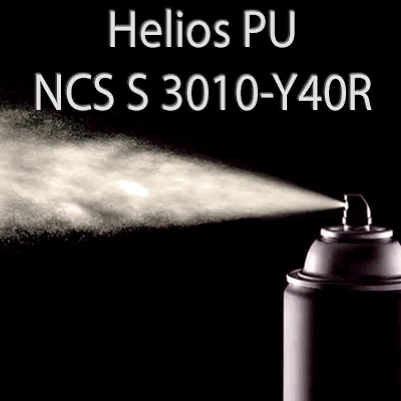Аерозольна NCS S 3010-Y40R шовковисто матова, 1 компонентна поліуретанова емаль HELIOS PU - 400мл Аерозольна NCS S 3010-Y40R шовковисто матова, 1 компонентна поліуретанова емаль HELIOS PU - 400мл
