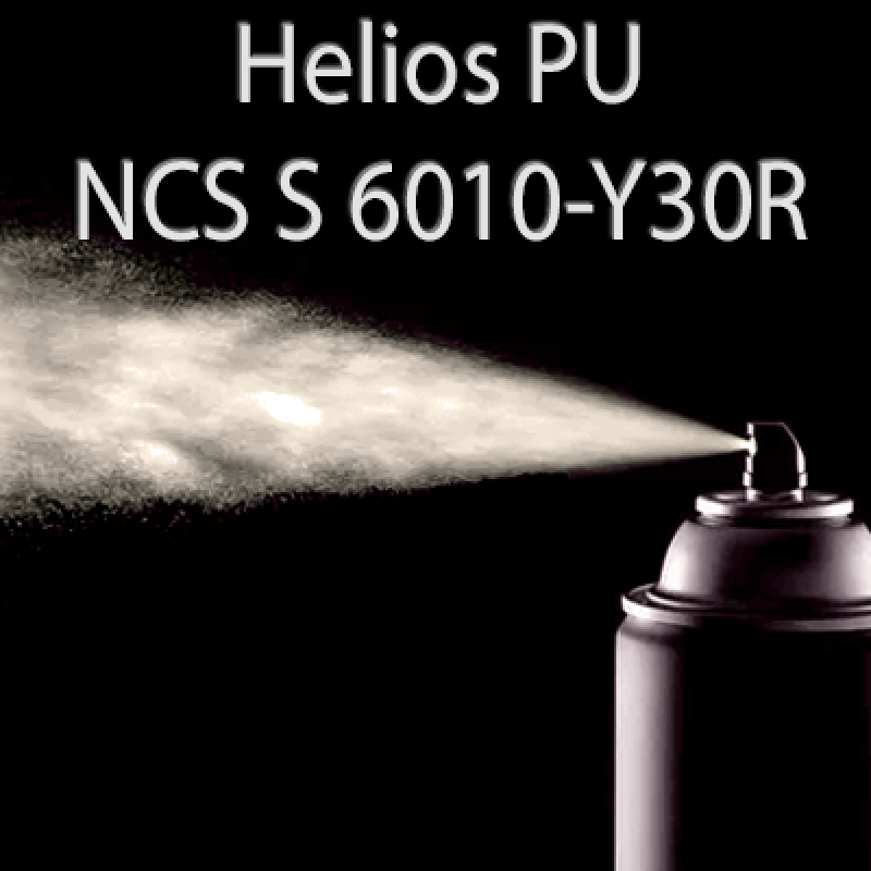 Аерозольна NCS S 6010-Y30R шовковисто матова, 1 компонентна поліуретанова емаль HELIOS PU - 400мл