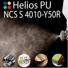 NCS S 4010-Y50R шовковисто матова, 1 компонентна високоеластична поліуретанова емаль HELIOS PU - 1кг