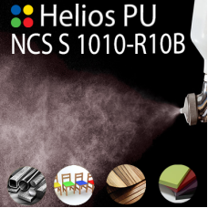 NCS S 1010-R10B шовковисто матова, 1 компонентна високоеластична поліуретанова емаль HELIOS PU - 1кг