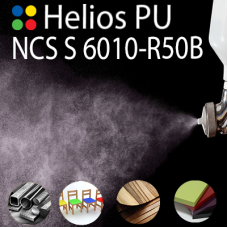 NCS S 6010-R50B шовковисто матова, 1 компонентна високоеластична поліуретанова емаль HELIOS PU - 1кг