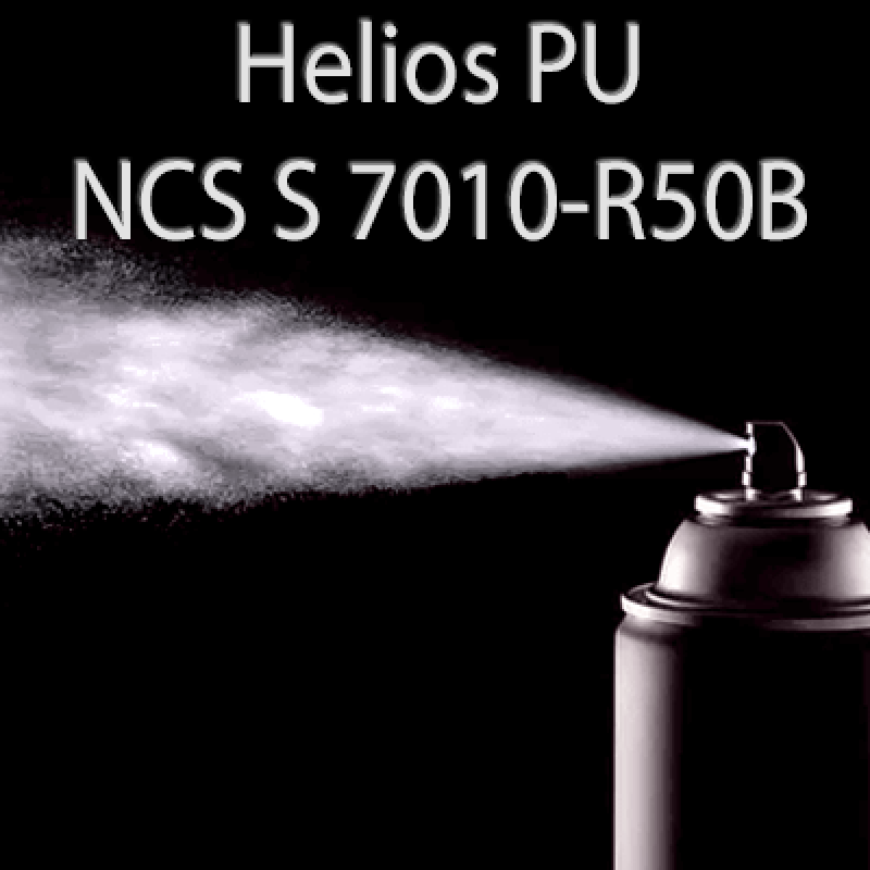 Аерозольна NCS S 7010-R50B шовковисто матова, 1 компонентна поліуретанова емаль HELIOS PU - 400мл