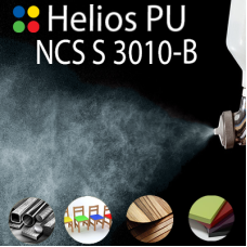 NCS S 3010-B шовковисто матова, 1 компонентна високоеластична поліуретанова емаль HELIOS PU - 1кг