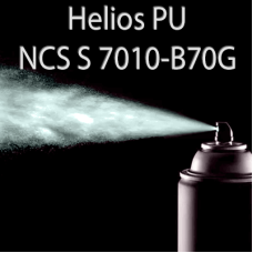Аерозольна NCS S 7010-B70G шовковисто матова, 1 компонентна поліуретанова емаль HELIOS PU - 400мл