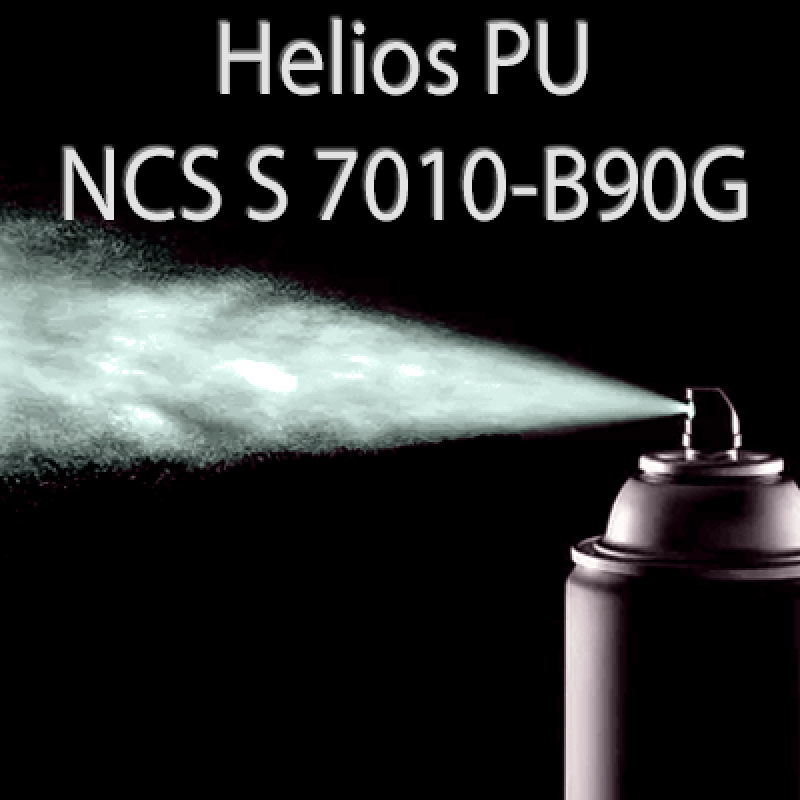 Аерозольна NCS S 7010-B90G шовковисто матова, 1 компонентна поліуретанова емаль HELIOS PU - 400мл