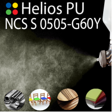 NCS S 0505-G60Y шовковисто матова, 1 компонентна високоеластична поліуретанова емаль HELIOS PU - 1кг