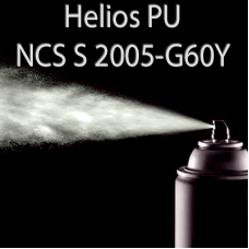 Аерозольна NCS S 2005-G60Y шовковисто матова, 1 компонентна поліуретанова емаль HELIOS PU - 400мл