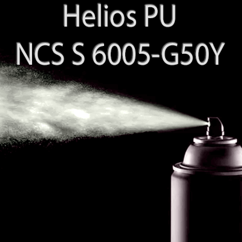 Аерозольна NCS S 6005-G50Y шовковисто матова, 1 компонентна поліуретанова емаль HELIOS PU - 400мл Аерозольна NCS S 6005-G50Y шовковисто матова, 1 компонентна поліуретанова емаль HELIOS PU - 400мл