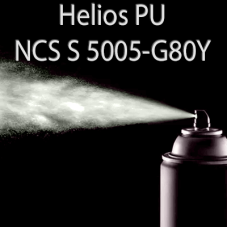 Аерозольна NCS S 5005-G80Y шовковисто матова, 1 компонентна поліуретанова емаль HELIOS PU - 400мл