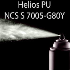 Аерозольна NCS S 7005-G80Y шовковисто матова, 1 компонентна поліуретанова емаль HELIOS PU - 400мл