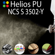 NCS S 3502-Y шовковисто матова, 1 компонентна високоеластична поліуретанова емаль HELIOS PU - 1кг