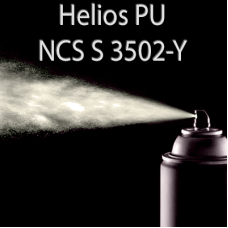Аерозольна NCS S 3502-Y шовковисто матова, 1 компонентна поліуретанова емаль HELIOS PU - 400мл