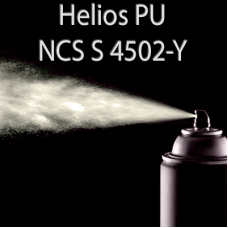 Аерозольна NCS S 4502-Y шовковисто матова, 1 компонентна поліуретанова емаль HELIOS PU - 400мл