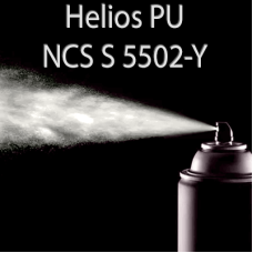 Аерозольна NCS S 5502-Y шовковисто матова, 1 компонентна поліуретанова емаль HELIOS PU - 400мл