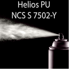 Аерозольна NCS S 7502-Y шовковисто матова, 1 компонентна поліуретанова емаль HELIOS PU - 400мл