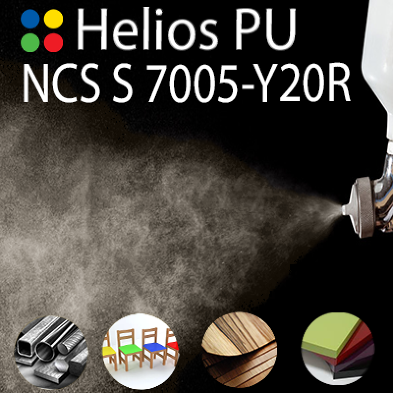 NCS S 7005-Y20R шовковисто матова, 1 компонентна високоеластична поліуретанова емаль HELIOS PU - 1кг NCS S 7005-Y20R шовковисто матова, 1 компонентна високоеластична поліуретанова емаль HELIOS PU - 1кг
