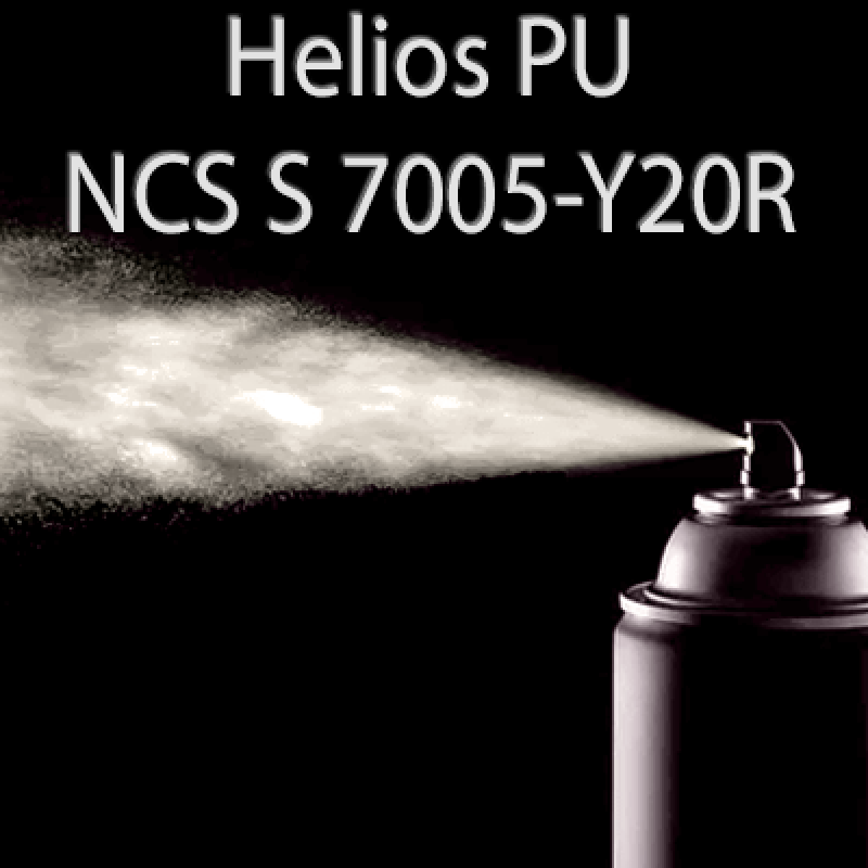 Аерозольна NCS S 7005-Y20R шовковисто матова, 1 компонентна поліуретанова емаль HELIOS PU - 400мл