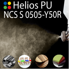 NCS S 0505-Y50R шовковисто матова, 1 компонентна високоеластична поліуретанова емаль HELIOS PU - 1кг