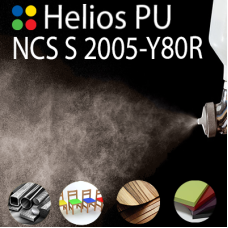 NCS S 2005-Y80R шовковисто матова, 1 компонентна високоеластична поліуретанова емаль HELIOS PU - 1кг
