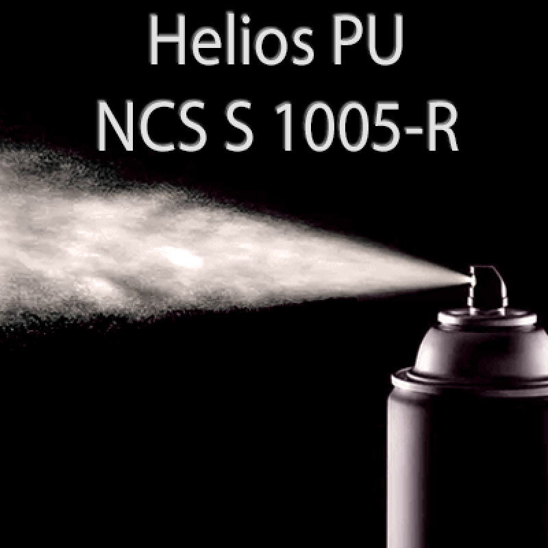 Аерозольна NCS S 1005-R шовковисто матова, 1 компонентна поліуретанова емаль HELIOS PU - 400мл Аерозольна NCS S 1005-R шовковисто матова, 1 компонентна поліуретанова емаль HELIOS PU - 400мл