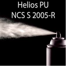 Аерозольна NCS S 2005-R шовковисто матова, 1 компонентна поліуретанова емаль HELIOS PU - 400мл