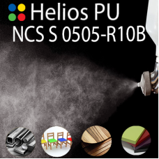 NCS S 0505-R10B шовковисто матова, 1 компонентна високоеластична поліуретанова емаль HELIOS PU - 1кг