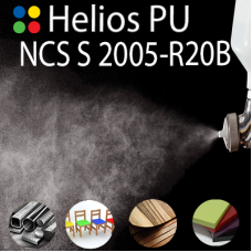NCS S 2005-R20B шовковисто матова, 1 компонентна високоеластична поліуретанова емаль HELIOS PU - 1кг
