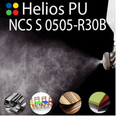 NCS S 0505-R30B шовковисто матова, 1 компонентна високоеластична поліуретанова емаль HELIOS PU - 1кг