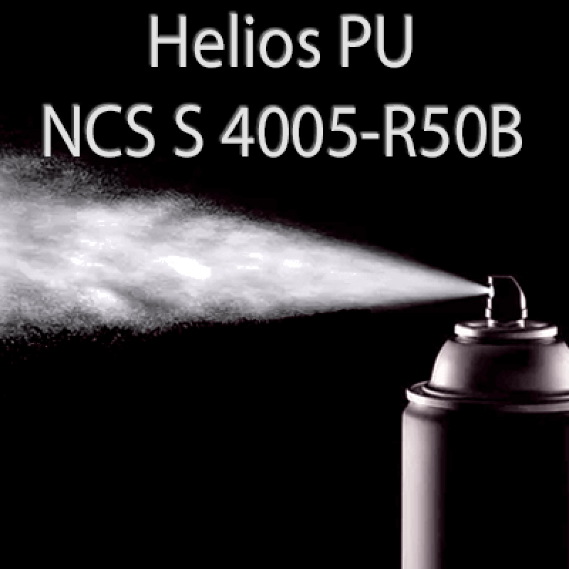 Аерозольна NCS S 4005-R50B шовковисто матова, 1 компонентна поліуретанова емаль HELIOS PU - 400мл Аерозольна NCS S 4005-R50B шовковисто матова, 1 компонентна поліуретанова емаль HELIOS PU - 400мл