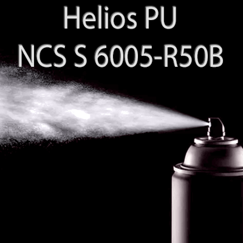 Аерозольна NCS S 6005-R50B шовковисто матова, 1 компонентна поліуретанова емаль HELIOS PU - 400мл Аерозольна NCS S 6005-R50B шовковисто матова, 1 компонентна поліуретанова емаль HELIOS PU - 400мл