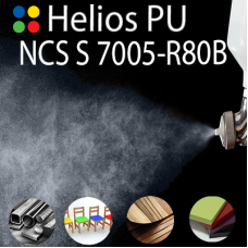 NCS S 7005-R80B шовковисто матова, 1 компонентна високоеластична поліуретанова емаль HELIOS PU - 1кг