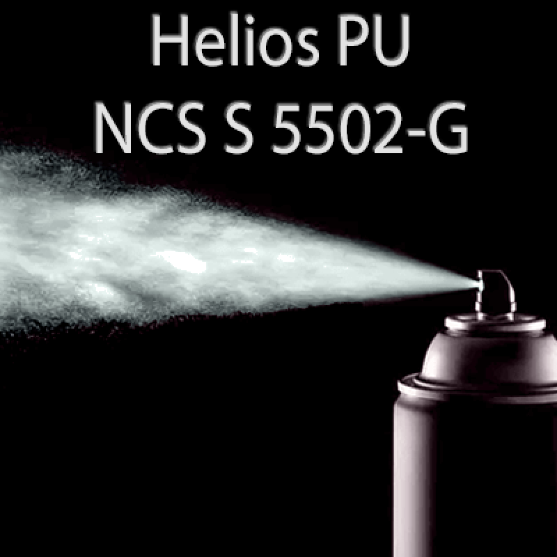 Аерозольна NCS S 5502-G шовковисто матова, 1 компонентна поліуретанова емаль HELIOS PU - 400мл Аерозольна NCS S 5502-G шовковисто матова, 1 компонентна поліуретанова емаль HELIOS PU - 400мл