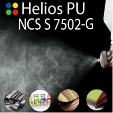 NCS S 7502-G шовковисто матова, 1 компонентна високоеластична поліуретанова емаль HELIOS PU - 1кг