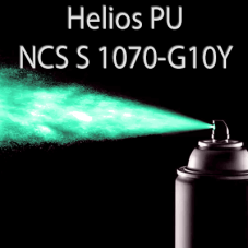 Аерозольна NCS S 1070-G10Y шовковисто матова, 1 компонентна поліуретанова емаль HELIOS PU - 400мл