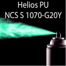 Аерозольна NCS S 1070-G20Y шовковисто матова, 1 компонентна поліуретанова емаль HELIOS PU - 400мл